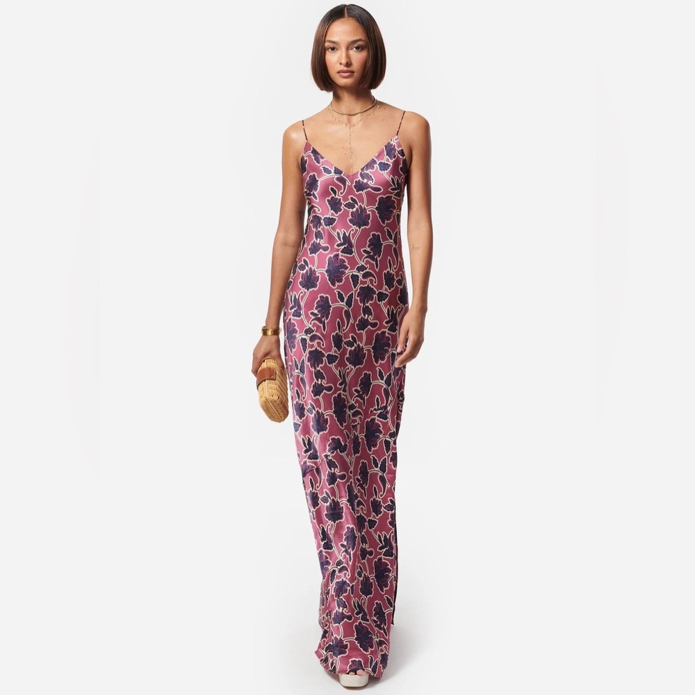 NYT Cami NYC Raven Gown Baroque Paisley - Baroque - XXS